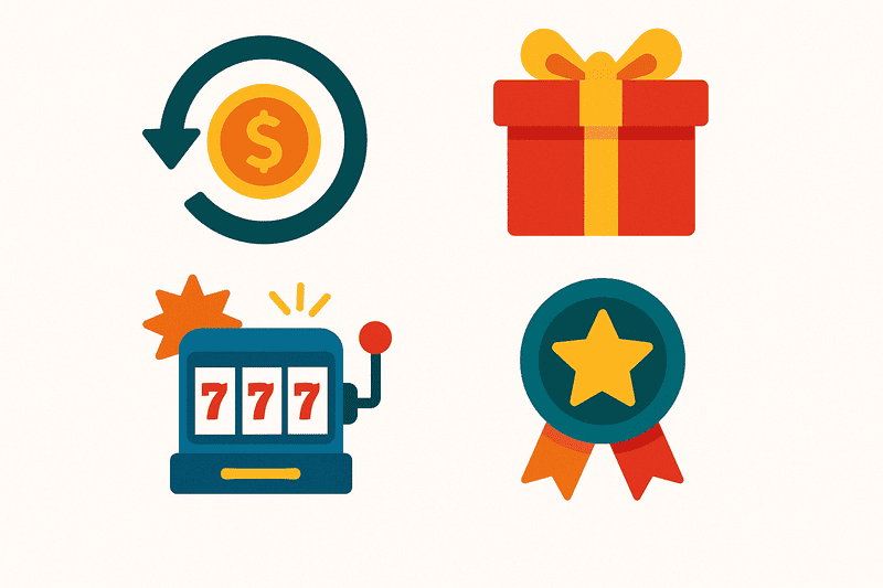 Verschiedene Bonusarten in Schweizer Online Casinos